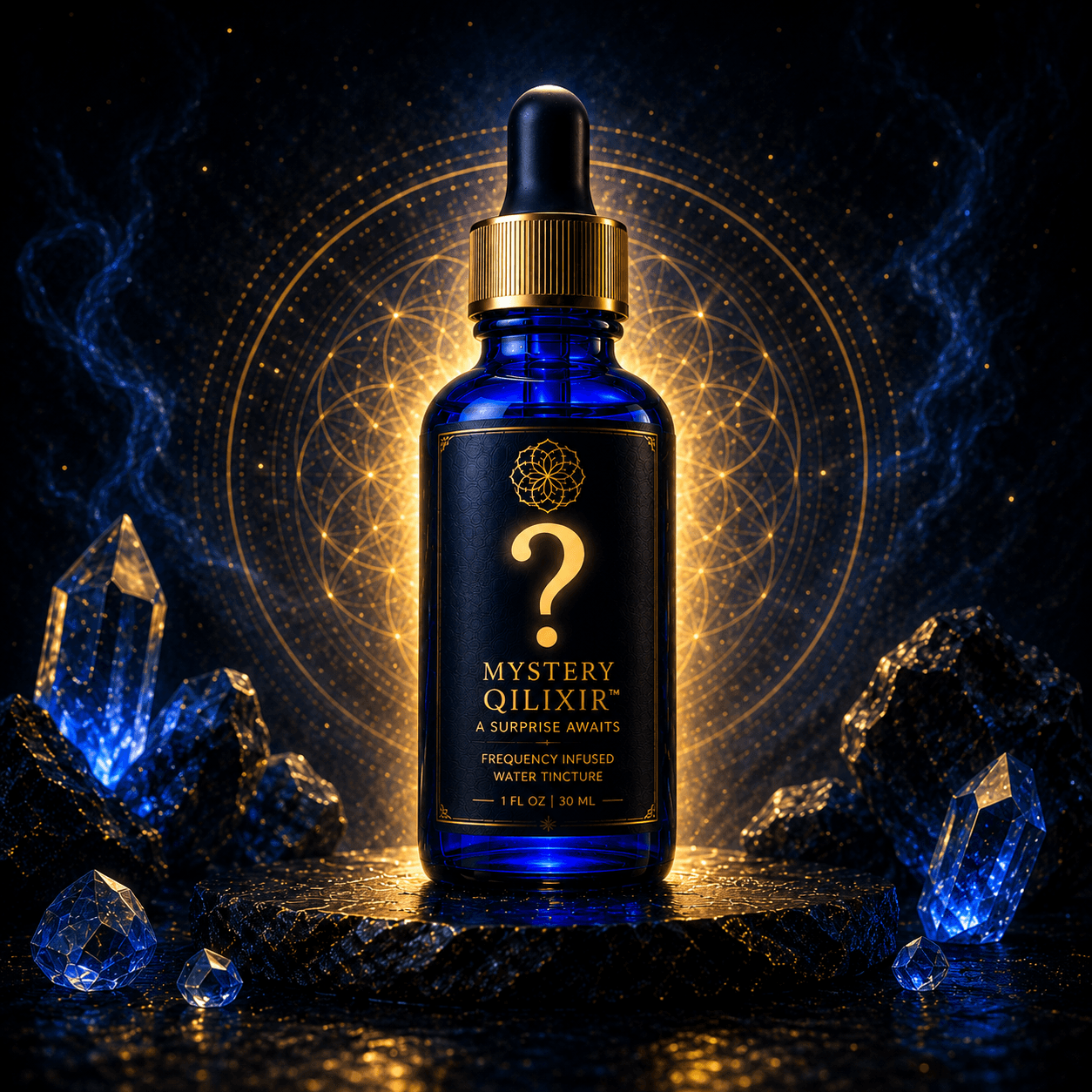 Mystery Qilixir bottle — a surprise awaits